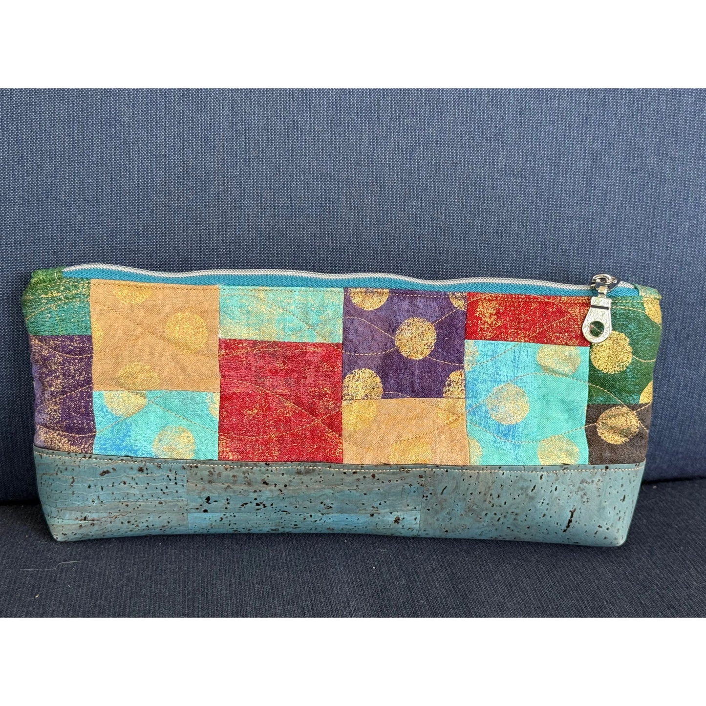 Modern Quilted Pencil Pouch
