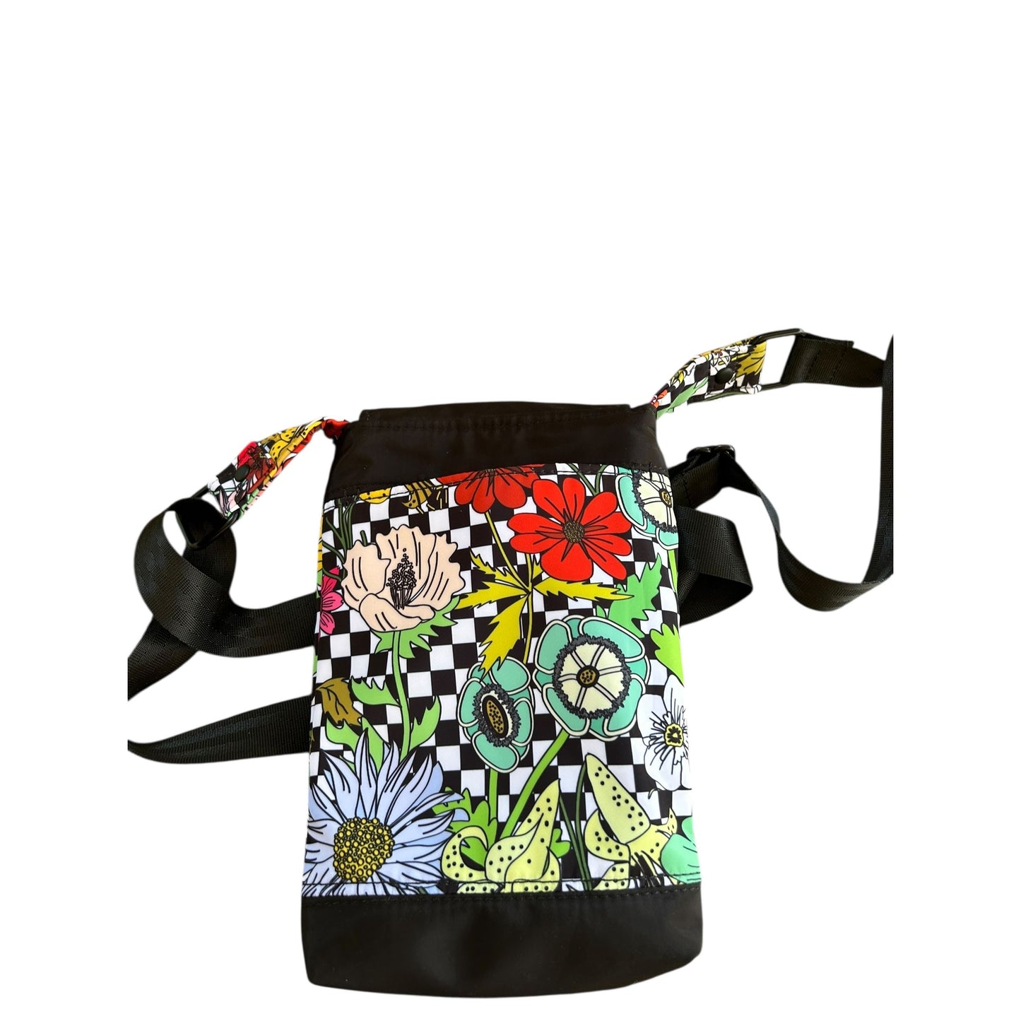Compact Floral Crossbody