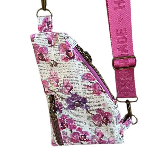 Vintage Pink Flower Sling