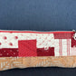 Red and White Quilted Pencil Pouch