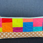 Color Block Quilted Pencil Pouch