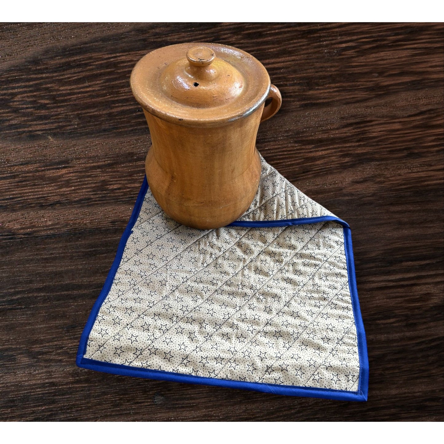 Oversized Hot Pad – Handmade Quilted Trivet for Casserole Dishes, Baking &amp; Serving