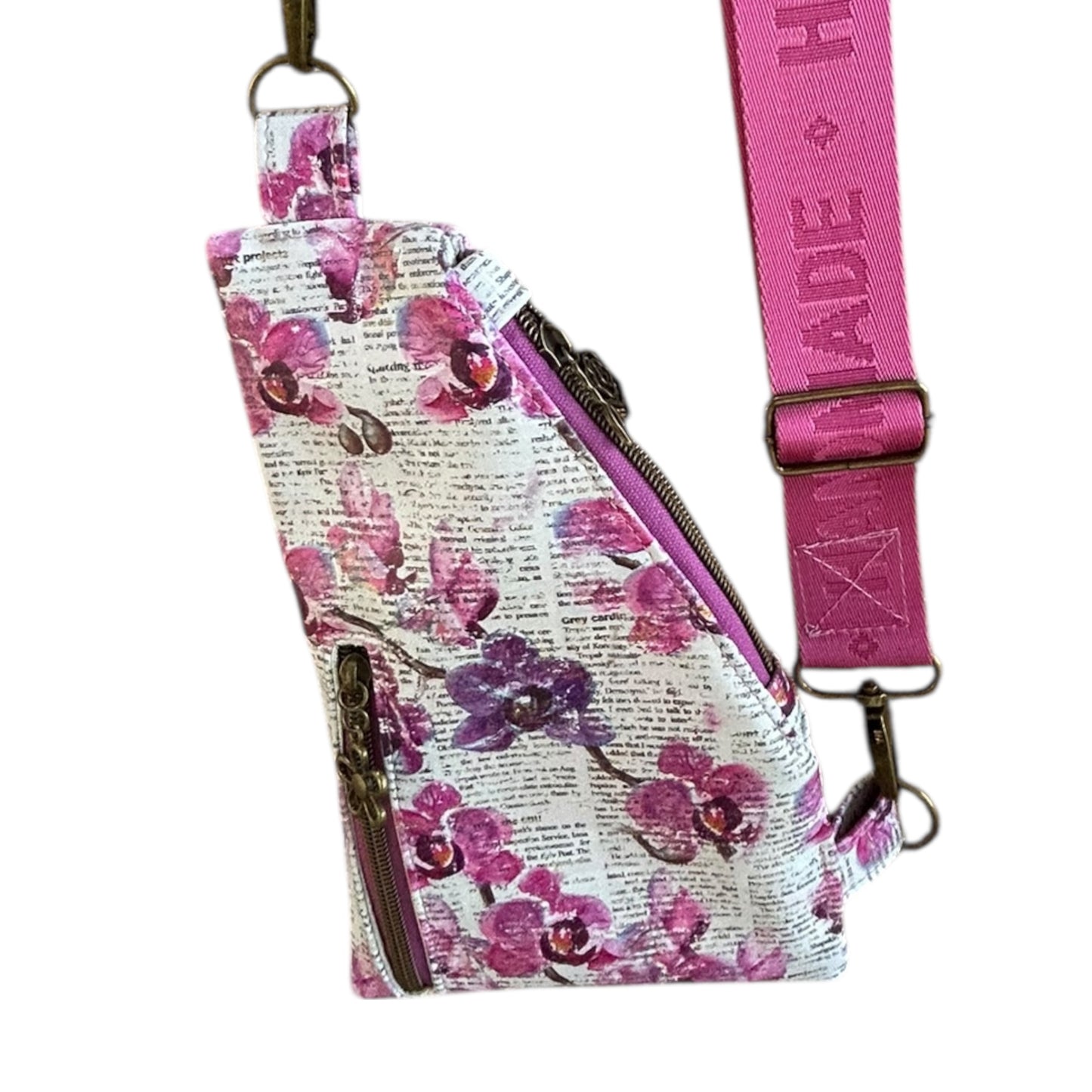 Vintage Pink Flower Sling